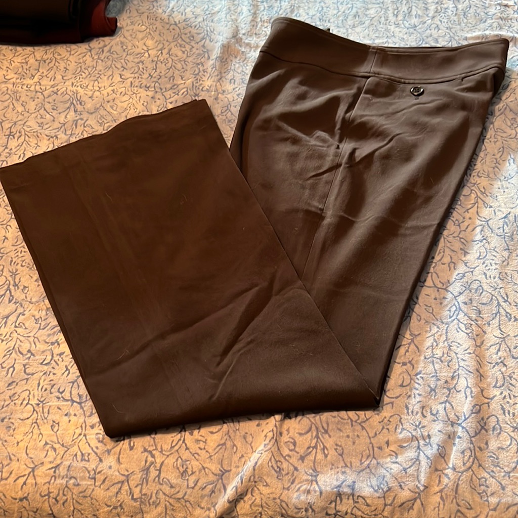 Semi Wide Leg Trousers